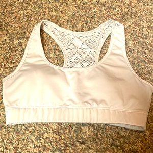 Zyia Cream Bomber Bra Size Small